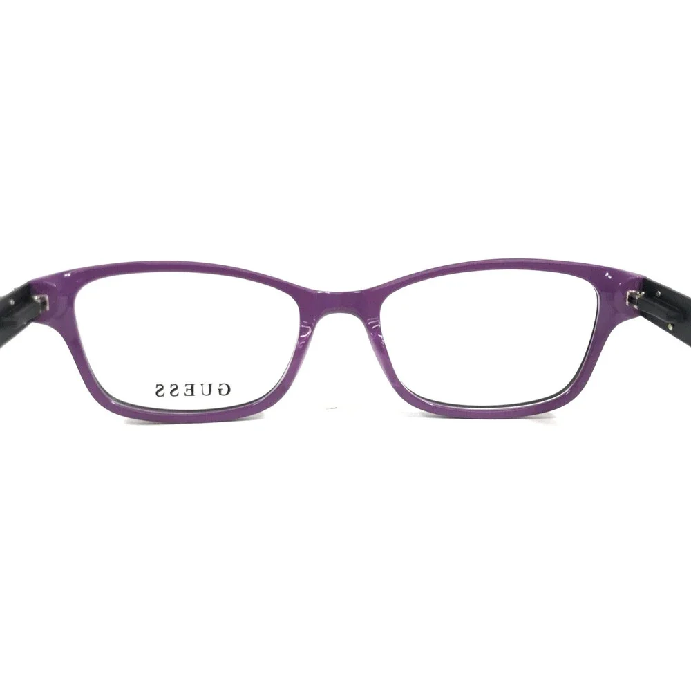 Guess Kids Eyeglasses Frame GU9094 BLK Black Purple Rectangle Full Rim 48-16-130